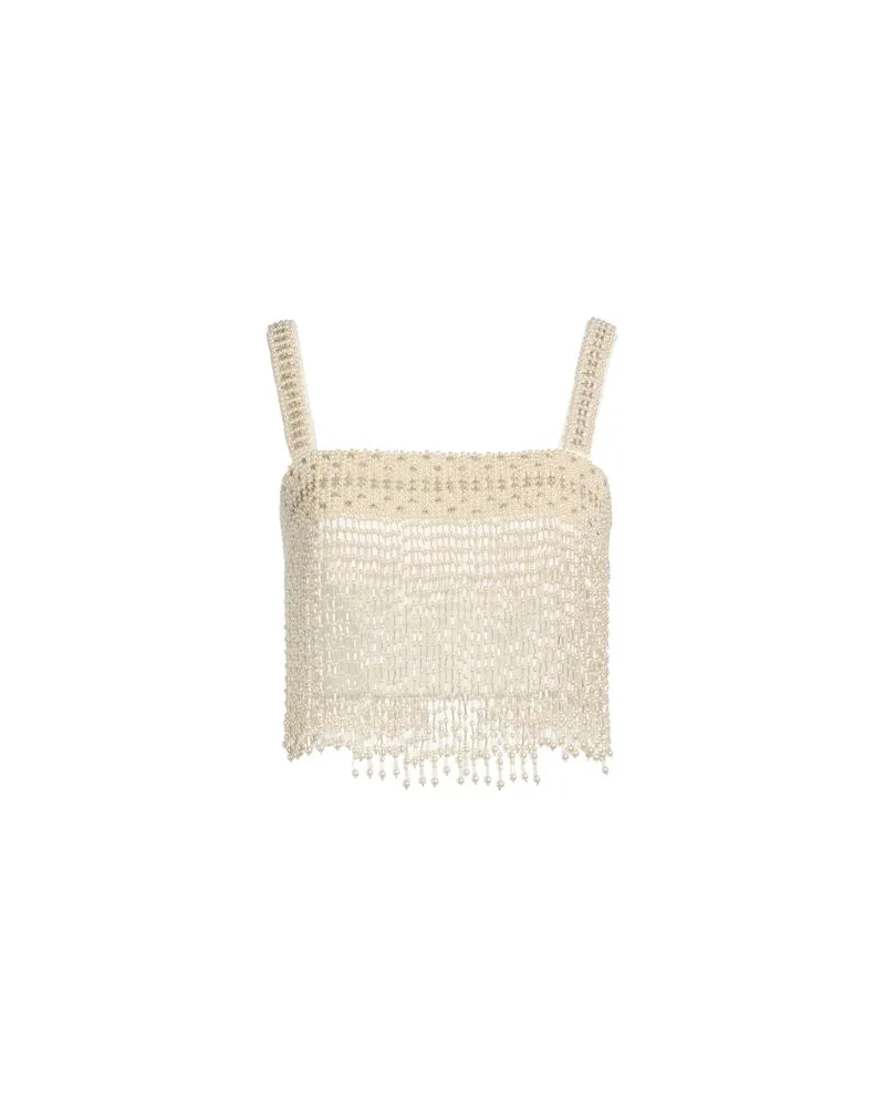 Elisabetta Franchi TOPS - Topsauf YOOX.COM Weiß