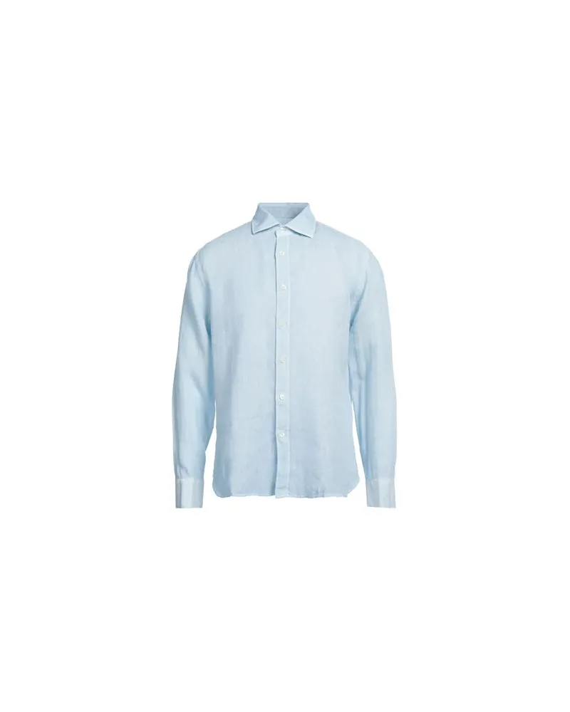 120% Lino TOPS - Hemdenauf YOOX.COM Himmelblau