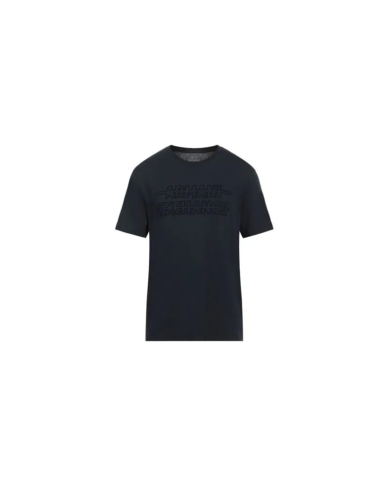Armani Exchange TOPS - T-shirtsauf YOOX.COM Nachtblau