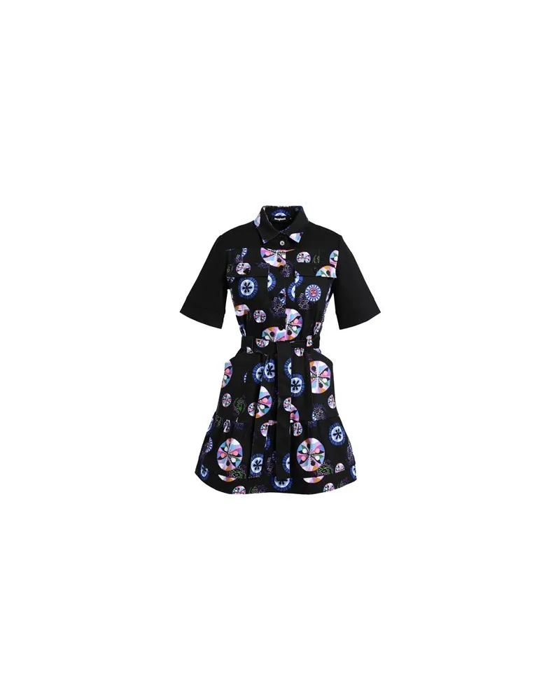 Desigual KLEIDER - Mini-Kleiderauf YOOX.COM Schwarz