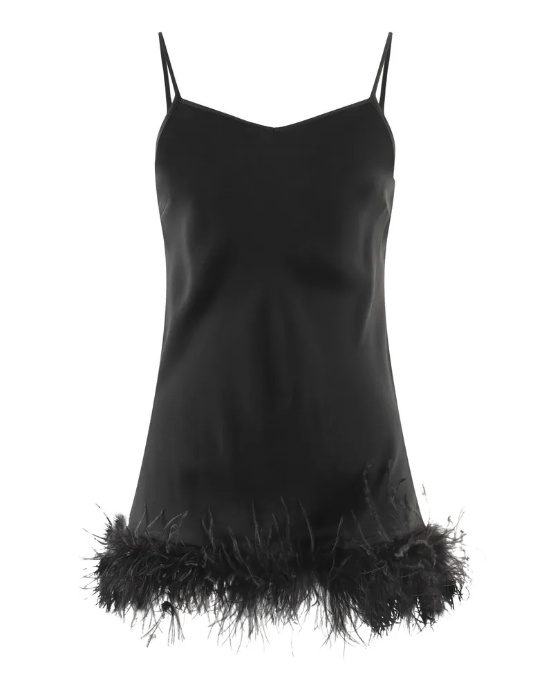 Ermanno Scervino Top Schwarz