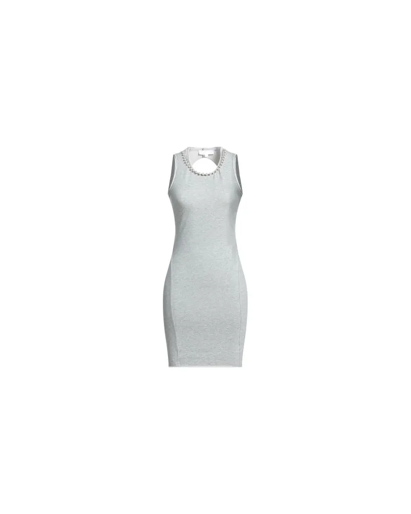 MET  KLEIDER - Mini-Kleiderauf YOOX.COM Hellgrau