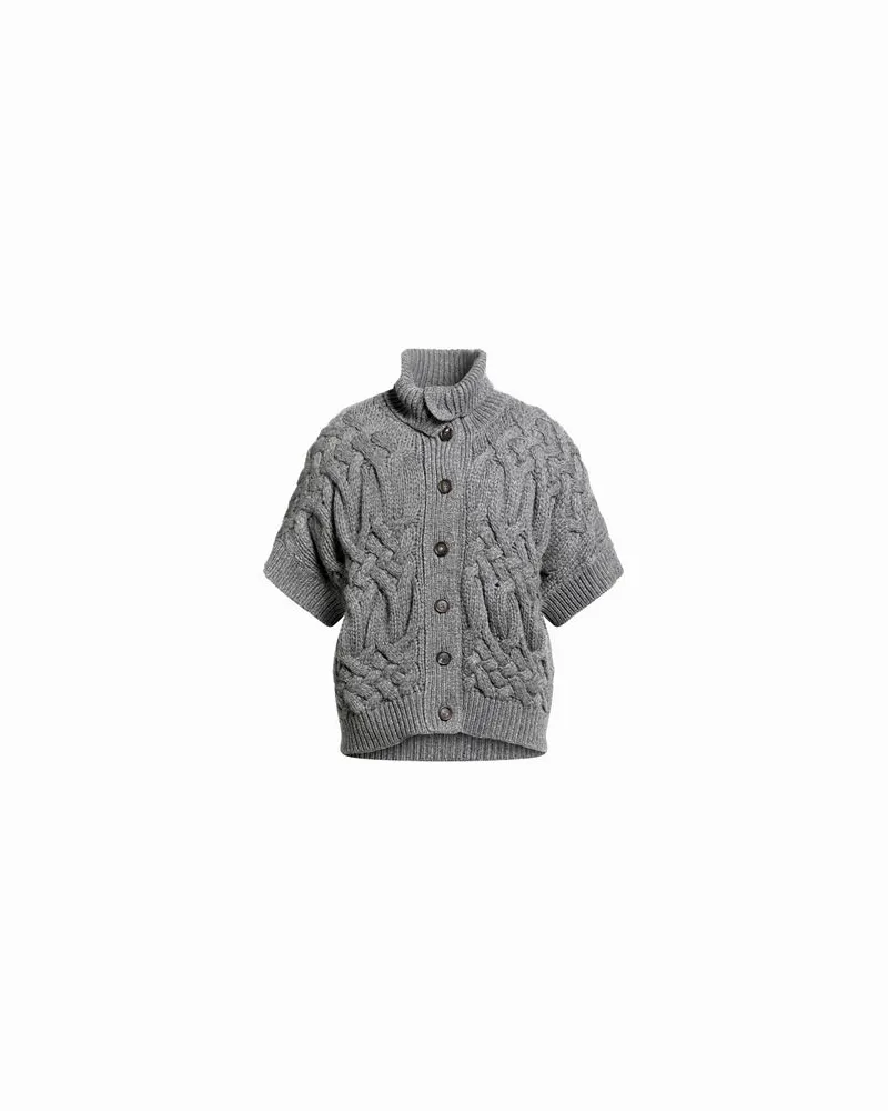 Brunello Cucinelli STRICKWAREN - Strickjackenauf YOOX.COM Grau