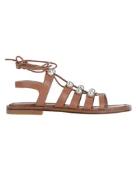 Stuart Weitzman Sandale Hellbraun