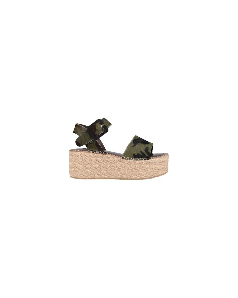 GENEVE shoes SCHUHE - Espadrillesauf YOOX.COM Militärgrün