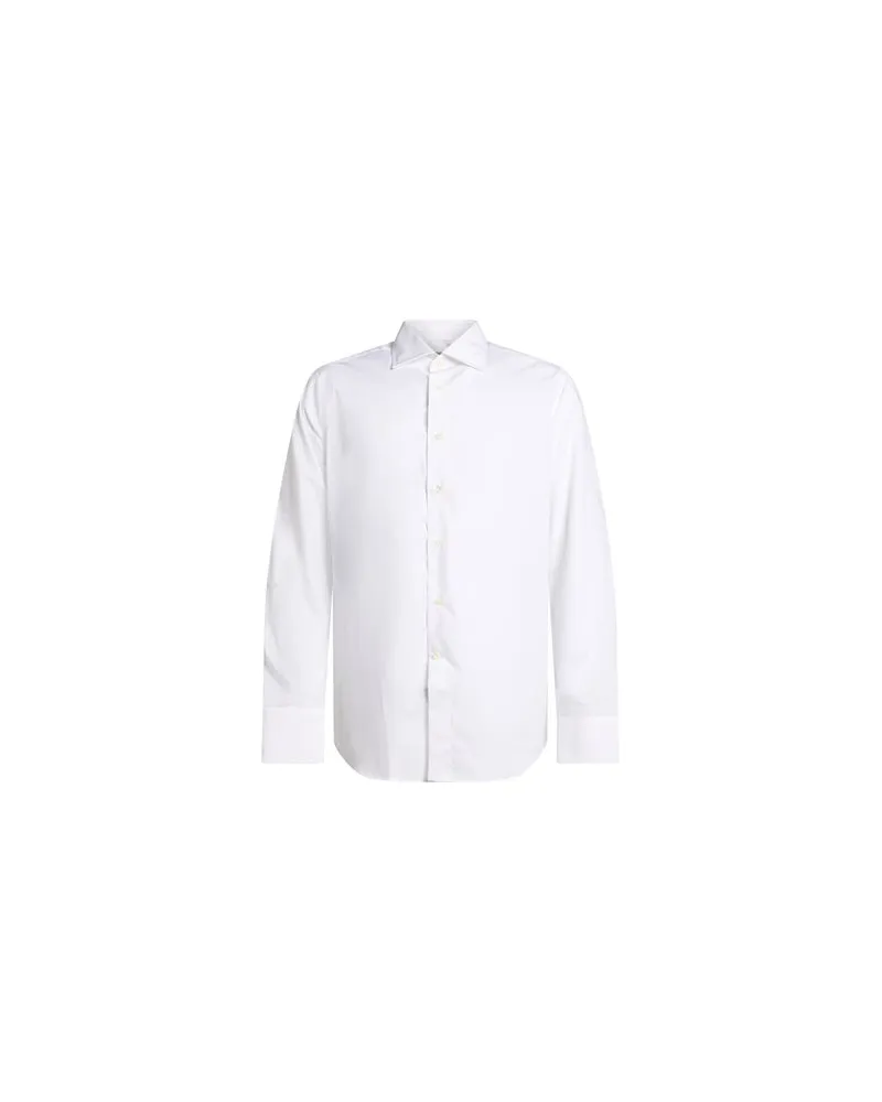 Canali IMPECCABILE - TOPS - Hemdenauf YOOX.COM Weiß