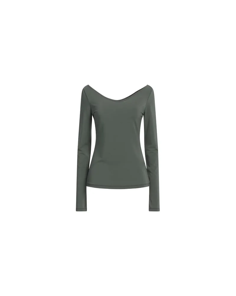 Max Mara TOPS - T-shirtsauf YOOX.COM Militärgrün