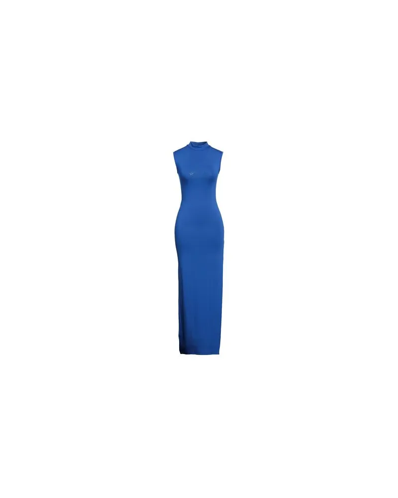 Mangano KLEIDER - Maxi-Kleiderauf YOOX.COM Hellblau