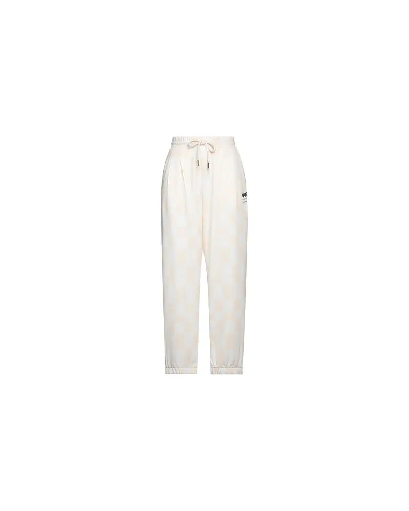 OOF WEAR HOSEN & RÖCKE - Hosenauf YOOX.COM Cremeweiß