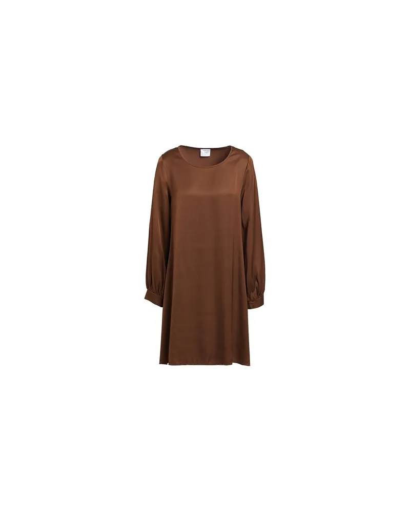 ANONYME designers KLEIDER - Mini-Kleiderauf YOOX.COM Schokobraun