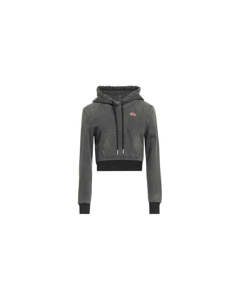 Diesel TOPS - Sweatshirtsauf YOOX.COM Braungrau