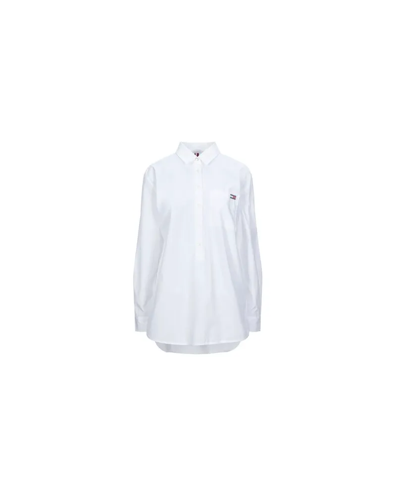 Tommy Hilfiger TOPS - Hemdenauf YOOX.COM Weiß