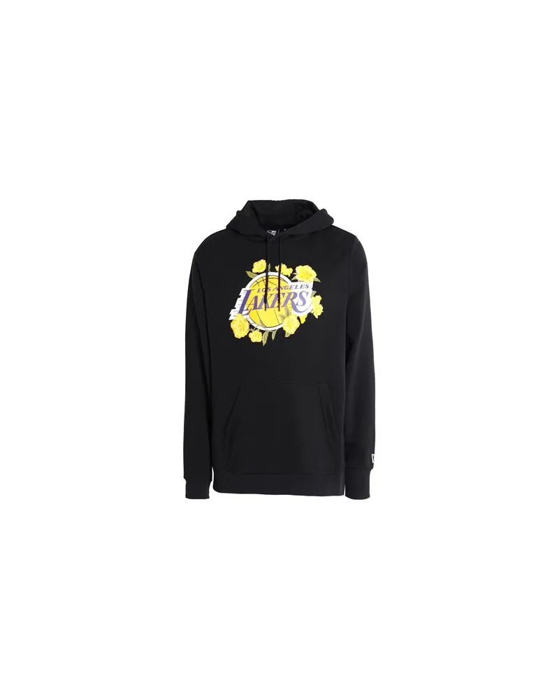New Era NBA FLORAL GRAPHIC HOODY LOSLAK    - NBA FLORAL GRAPHIC HOODY LOSLAK - TOPS - Sweatshirtsauf YOOX.COM Schwarz