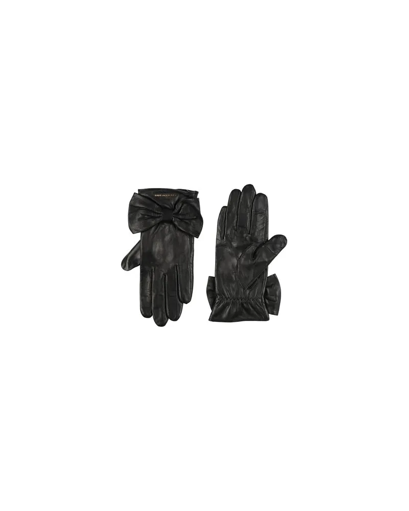 Karl Lagerfeld ACCESSOIRES - Handschuheauf YOOX.COM Schwarz