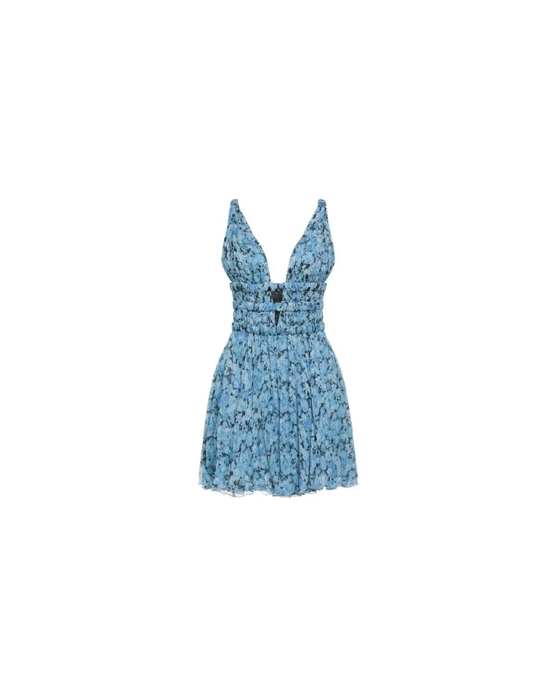 Giovanni Bedin KLEIDER - Mini-Kleiderauf YOOX.COM Azurblau