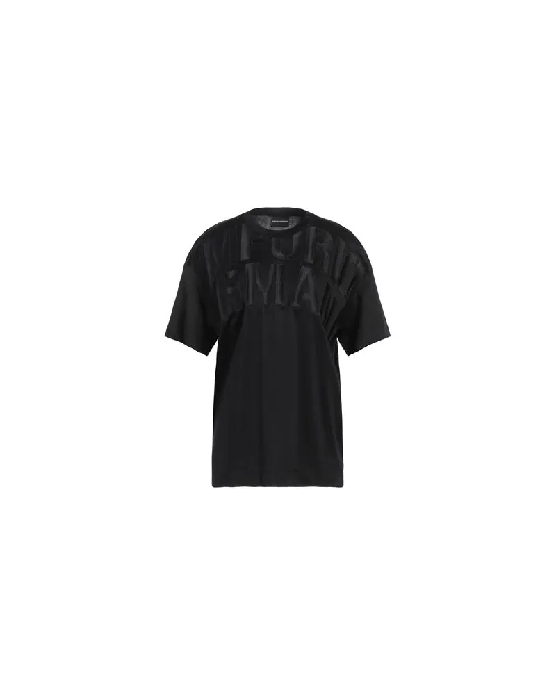 Emporio Armani TOPS - T-shirtsauf YOOX.COM Schwarz