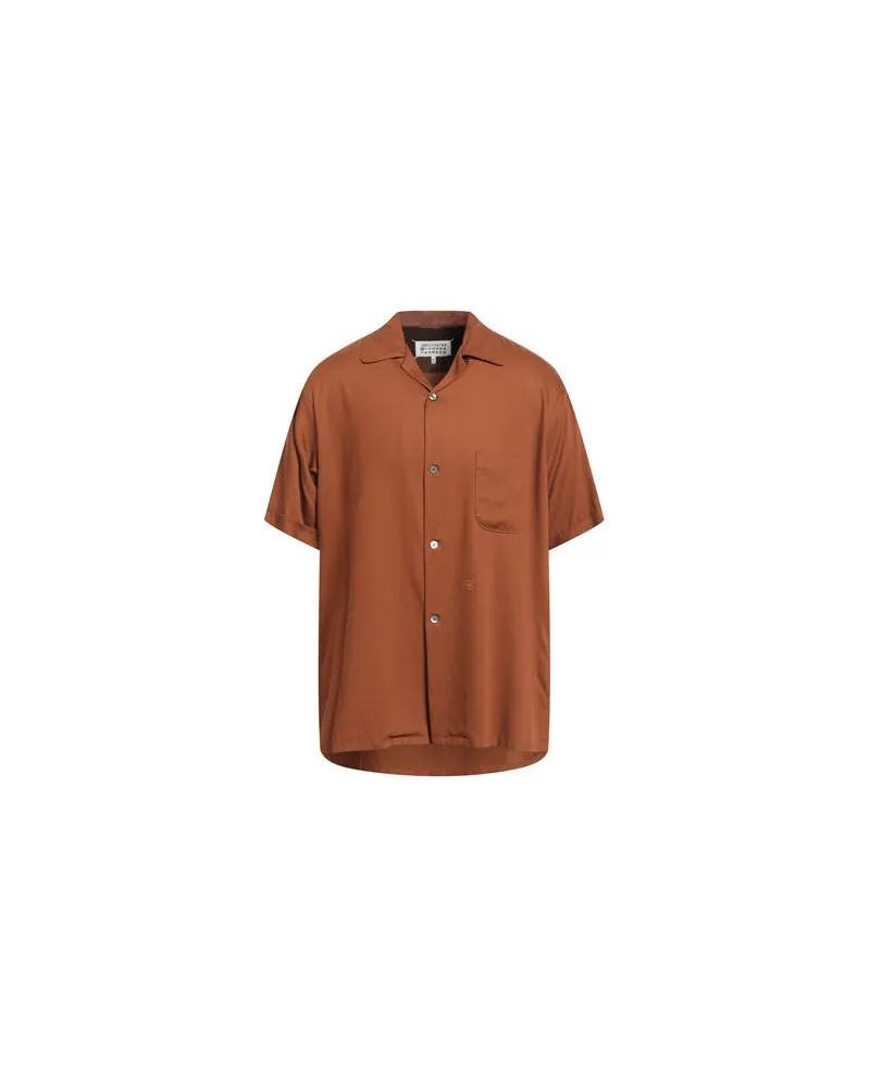 Maison Margiela TOPS - Hemdenauf YOOX.COM Braun