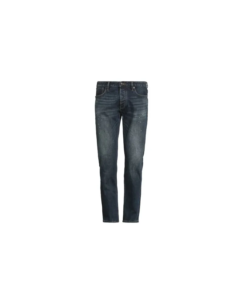 Emporio Armani HOSEN & RÖCKE - Jeanshosenauf YOOX.COM Blau