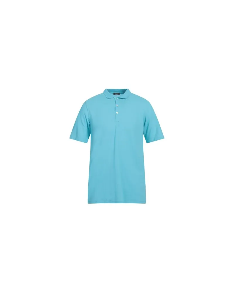 ROSSOPURO TOPS - Poloshirtsauf YOOX.COM Azurblau