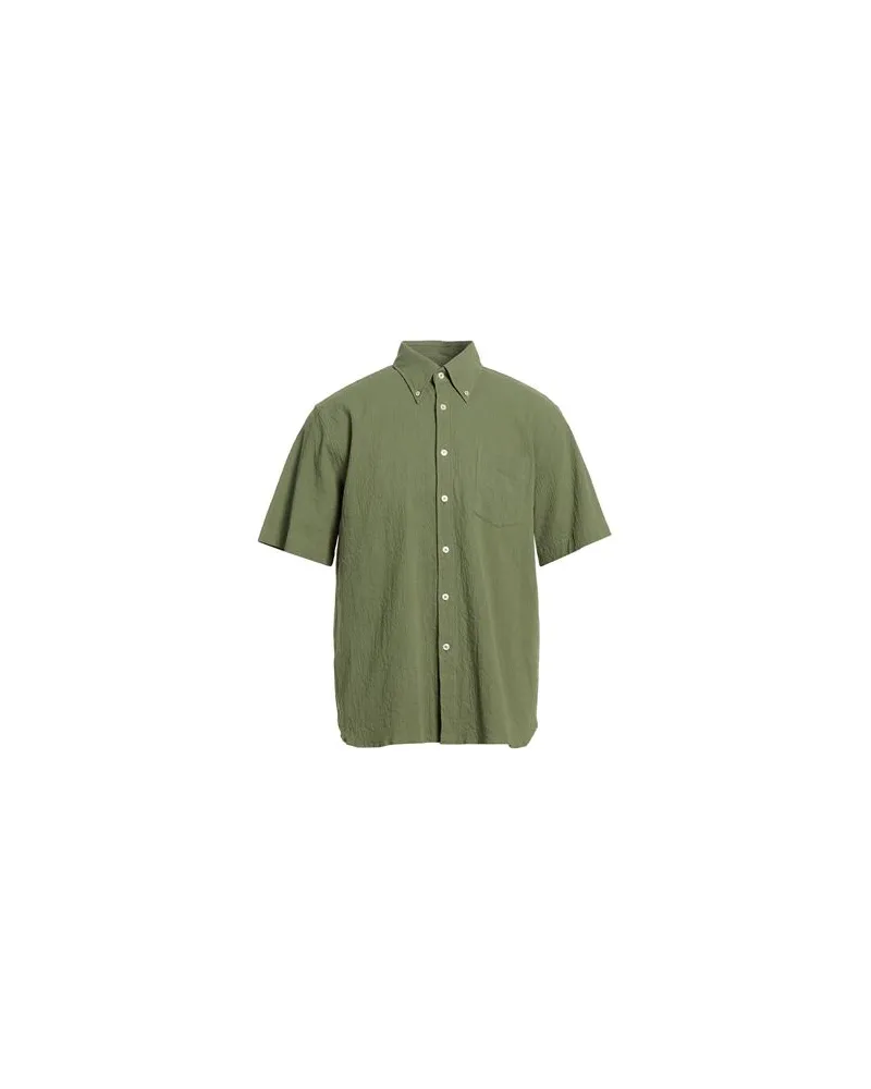 XACUS TOPS - Hemdenauf YOOX.COM Militärgrün