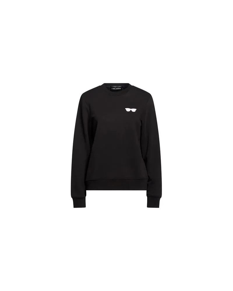 Karl Lagerfeld TOPS - Sweatshirtsauf YOOX.COM Schwarz