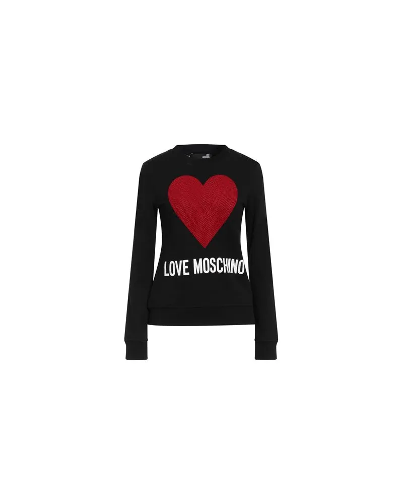 Moschino TOPS - Sweatshirtsauf YOOX.COM Schwarz