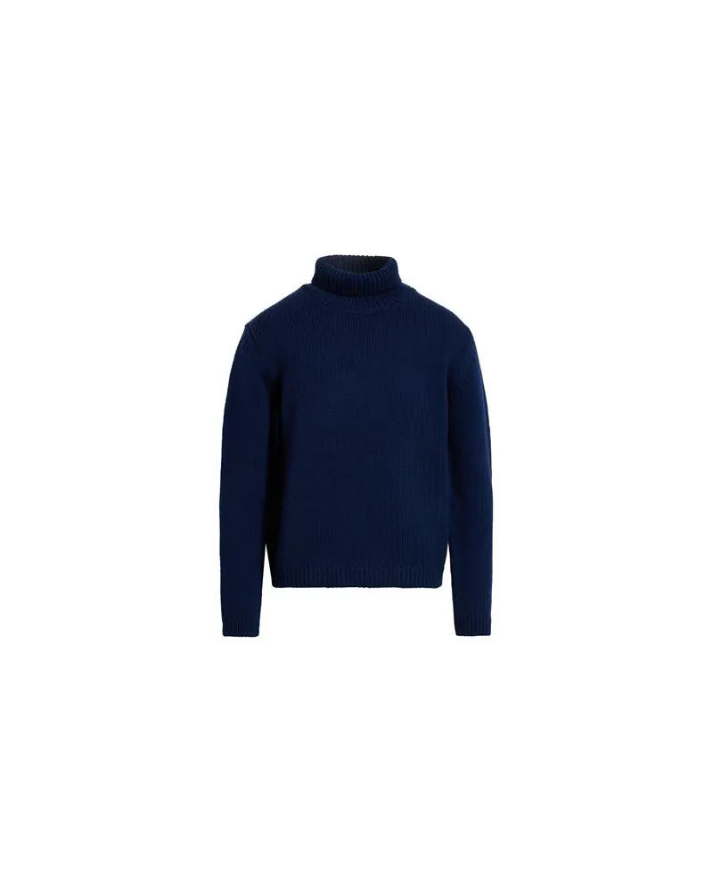 Massimo Alba STRICKWAREN - Rollkragenpulloverauf YOOX.COM Marineblau