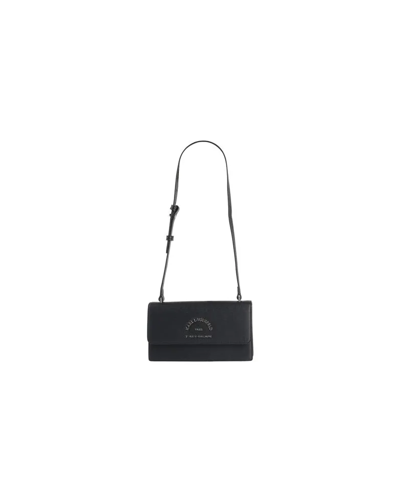 Karl Lagerfeld TASCHEN - Schultertaschenauf YOOX.COM Schwarz