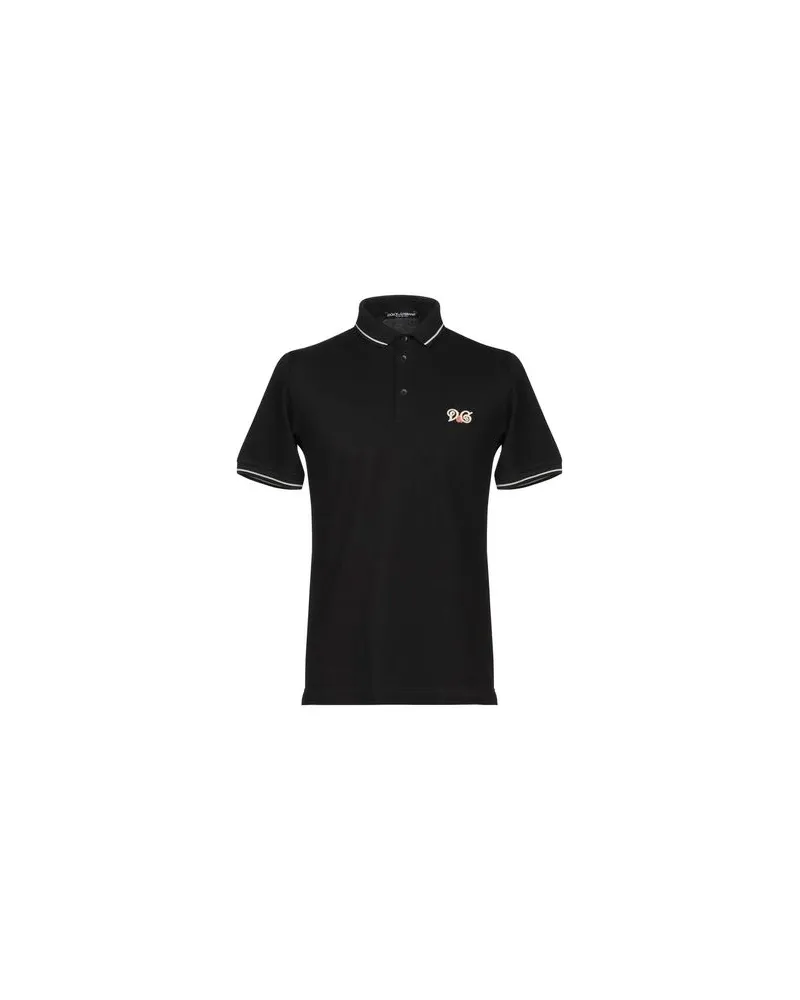 Dolce & Gabbana TOPS - Poloshirtsauf YOOX.COM Schwarz