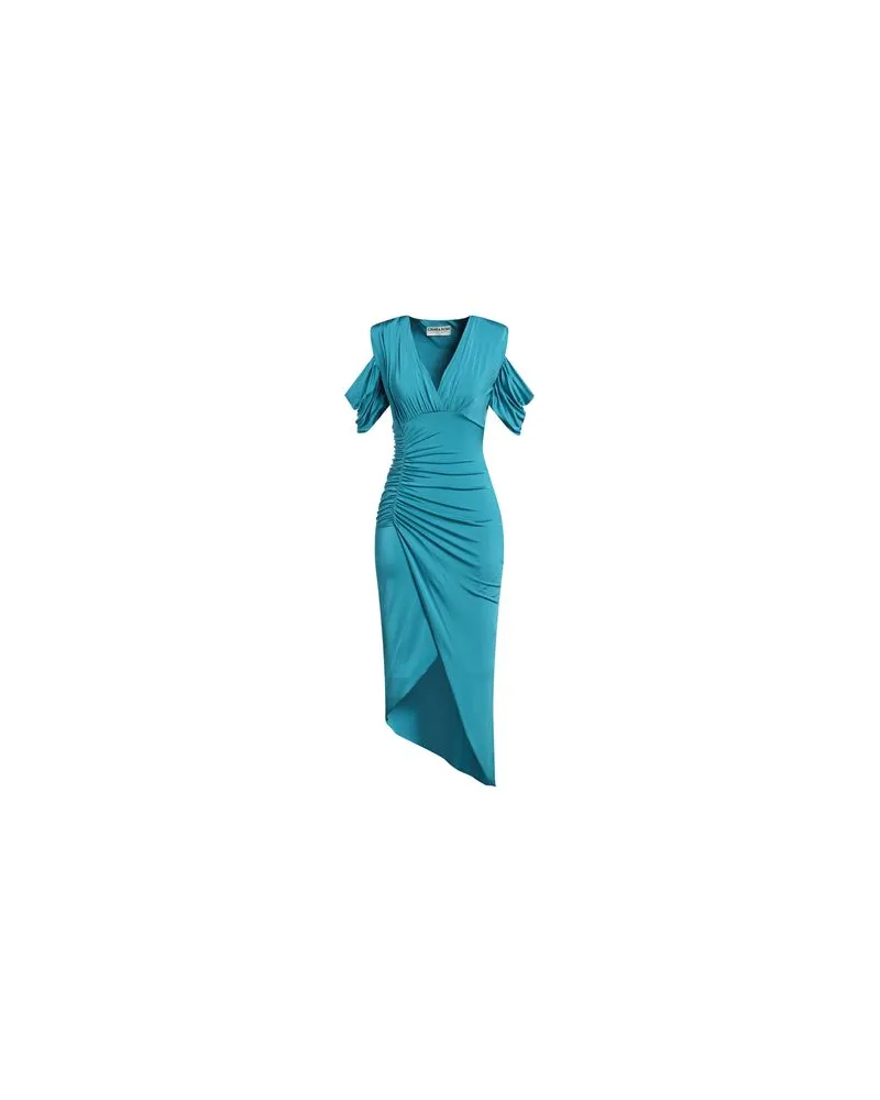 Chiara Boni KLEIDER - Maxi-Kleiderauf YOOX.COM Azurblau