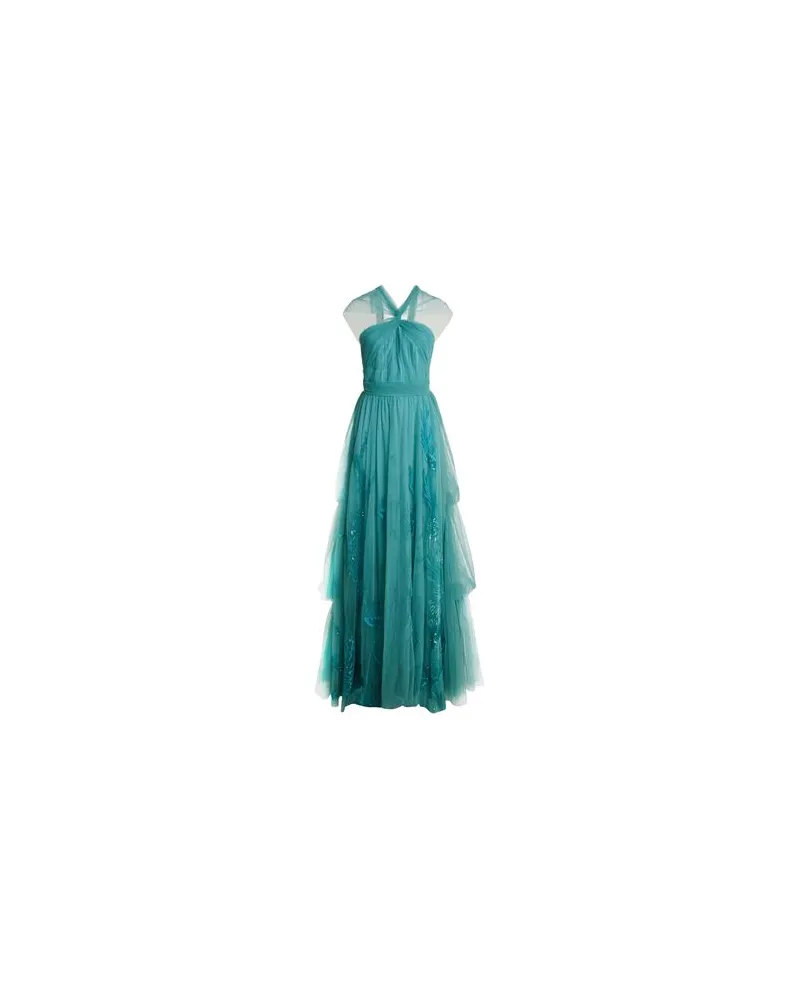 Alberta Ferretti KLEIDER - Maxi-Kleiderauf YOOX.COM Aquamarin