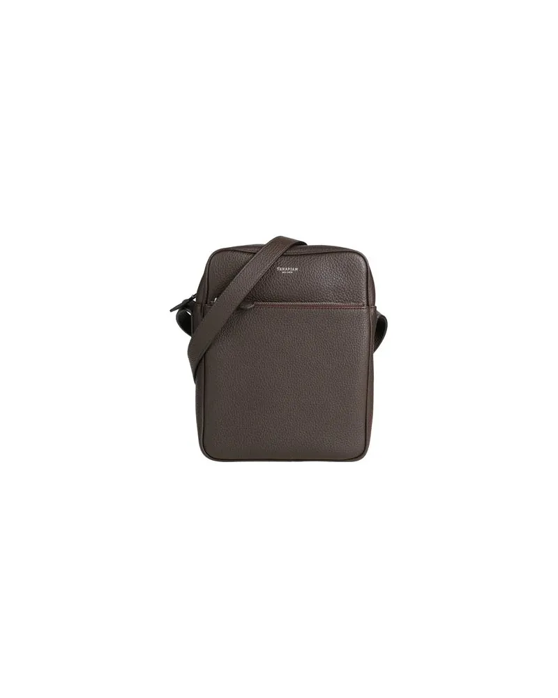 Serapian TASCHEN - Umhängetascheauf YOOX.COM Dunkelbraun