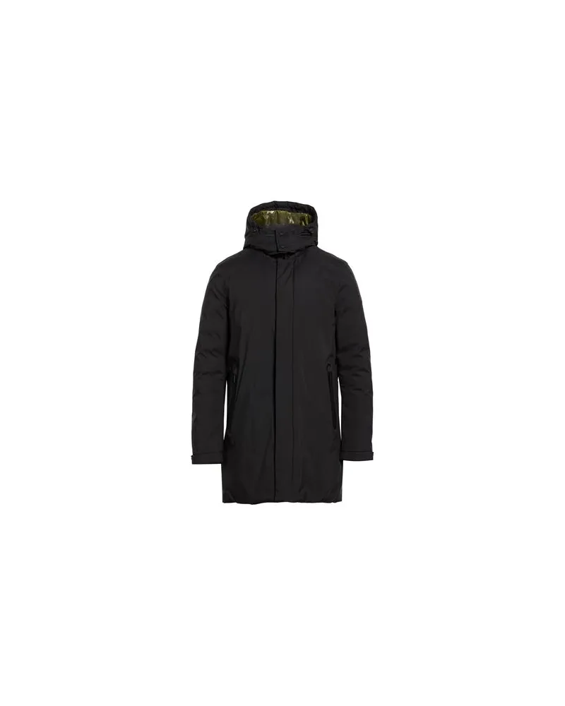 Puntododici JACKEN & MÄNTEL - Pufferjacken & Daunenjackenauf YOOX.COM Schwarz