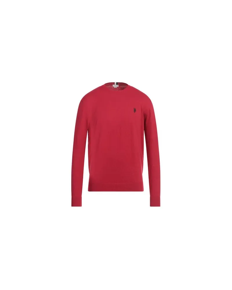 U.S. Polo Assn.  STRICKWAREN - Pulloverauf YOOX.COM Rot