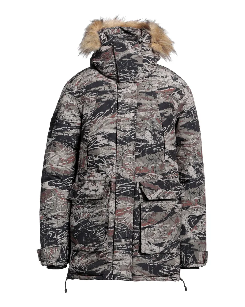 Superdry. Mantel Militärgrün