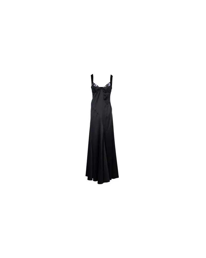 Just Cavalli KLEIDER - Maxi-Kleiderauf YOOX.COM Schwarz