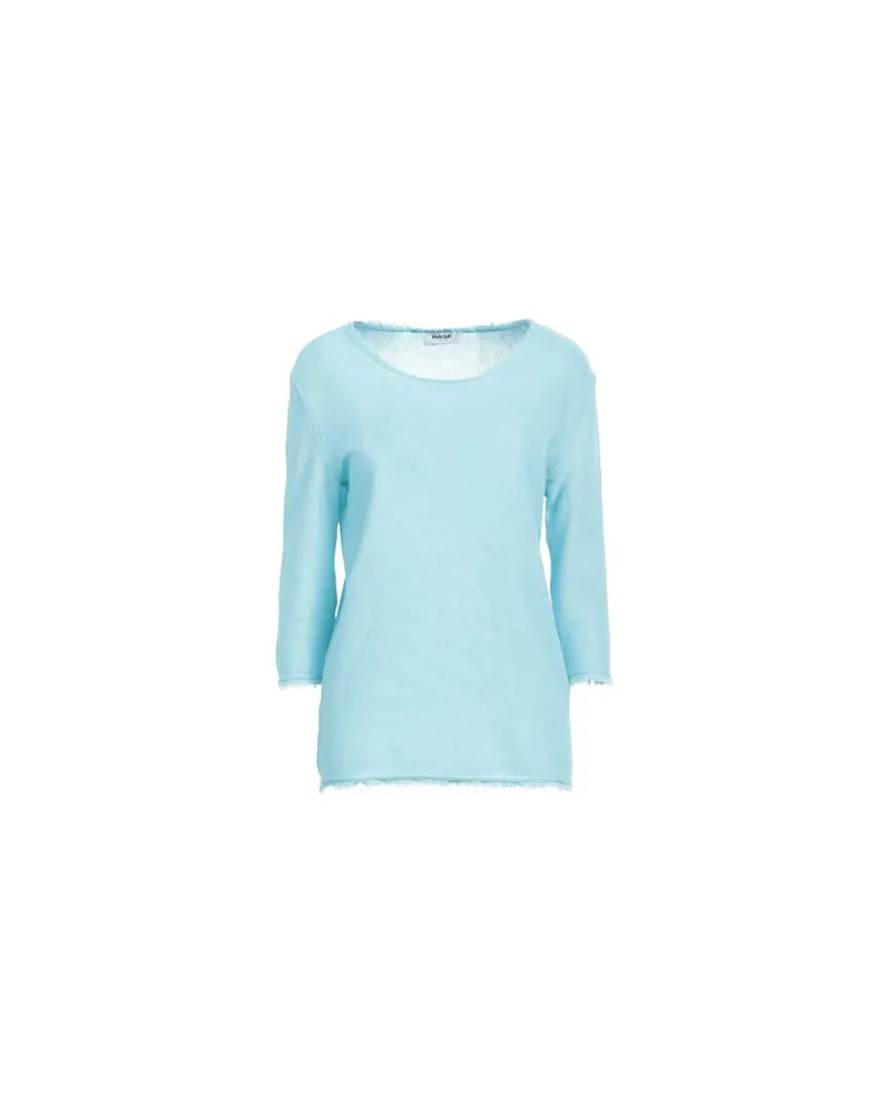 BASE Milano STRICKWAREN - Pulloverauf YOOX.COM Himmelblau