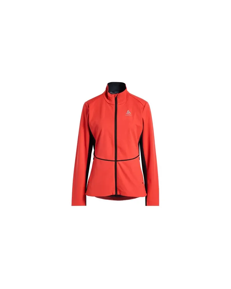 Odlo TOPS - Sweatshirtsauf YOOX.COM Tomatenrot