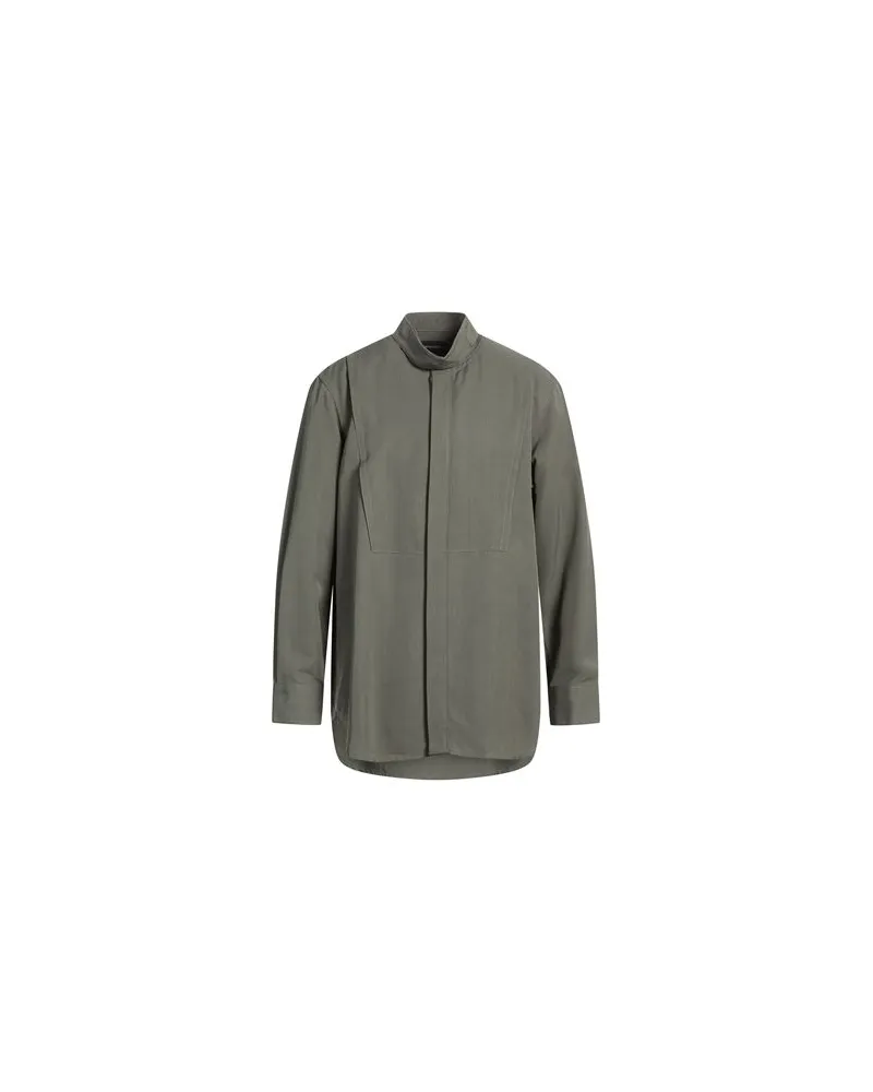 Emporio Armani TOPS - Hemdenauf YOOX.COM Militärgrün