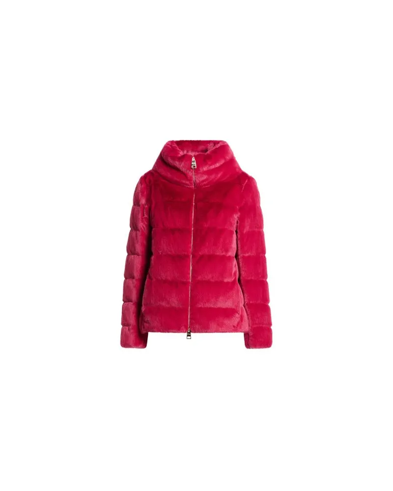 Herno JACKEN & MÄNTEL - Shearling- & Kunstfellauf YOOX.COM Magenta