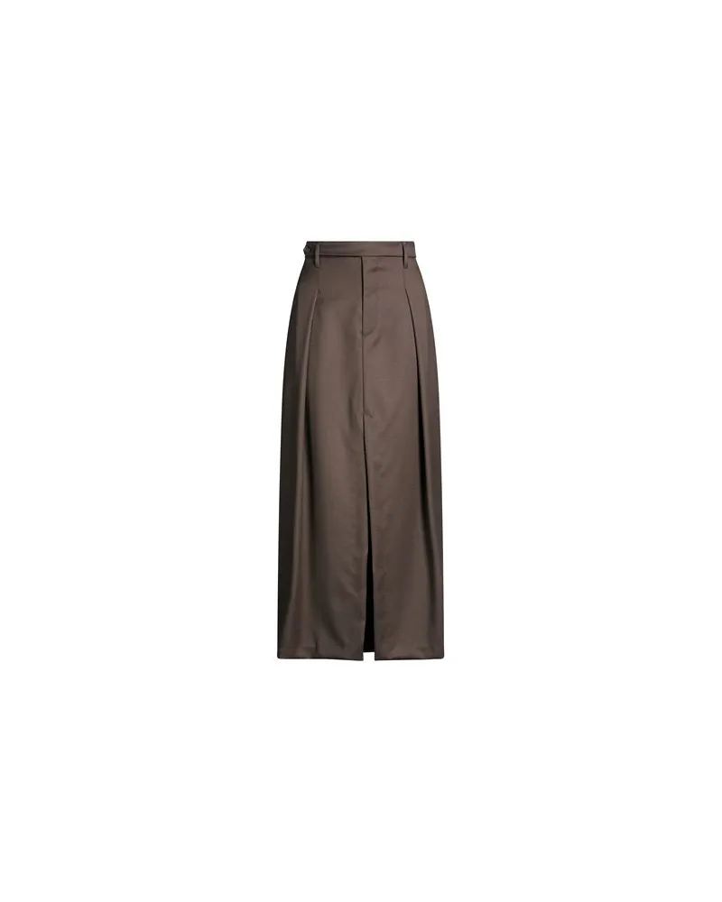 Brunello Cucinelli HOSEN & RÖCKE - Maxi-Röckeauf YOOX.COM Dunkelbraun