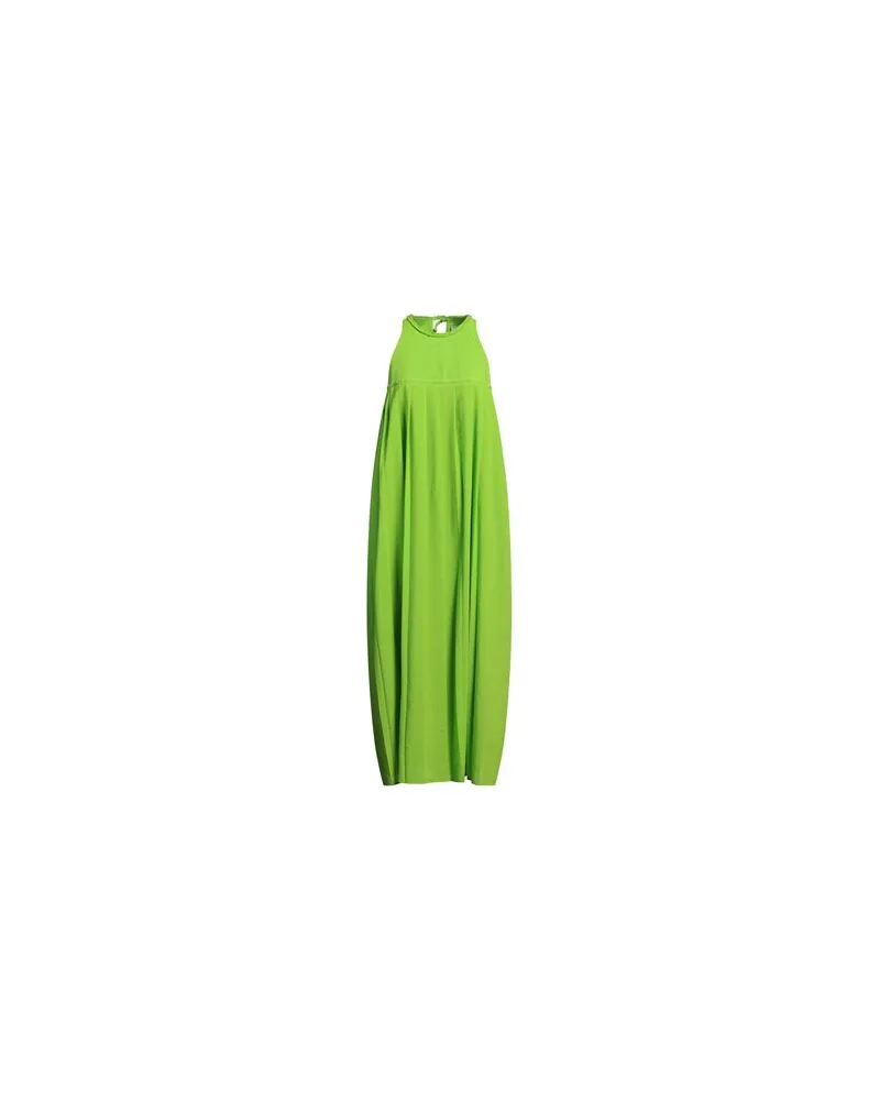 ALYSI KLEIDER - Maxi-Kleiderauf YOOX.COM Limettengrün