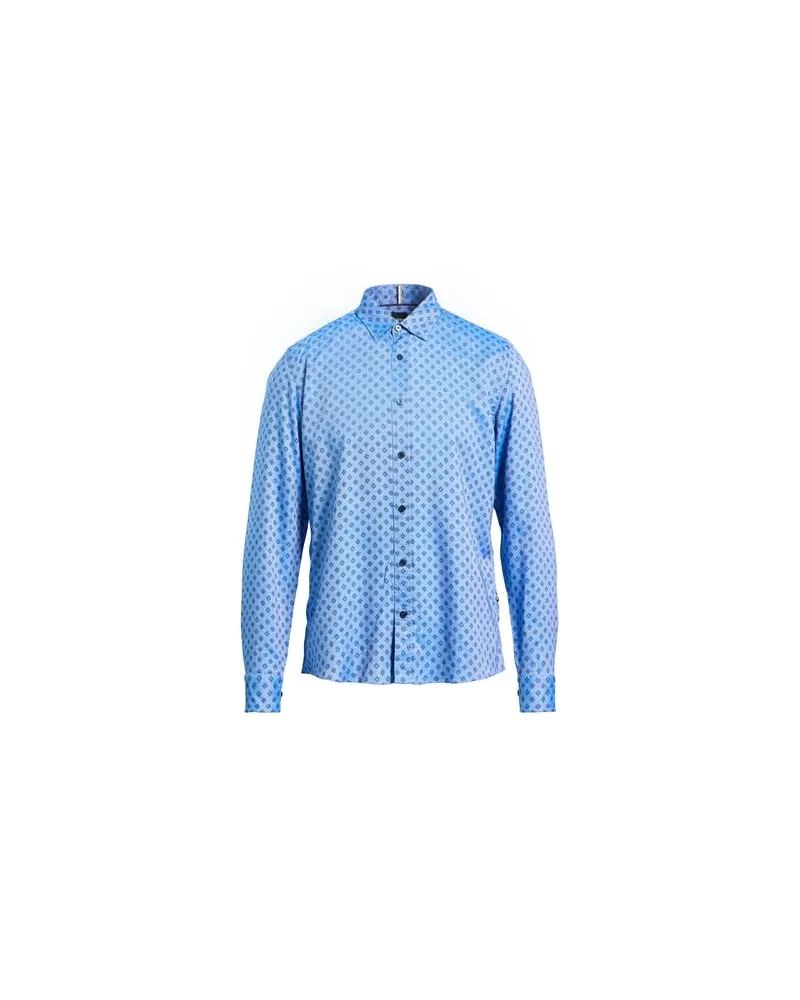 HUGO BOSS TOPS - Hemdenauf YOOX.COM Azurblau