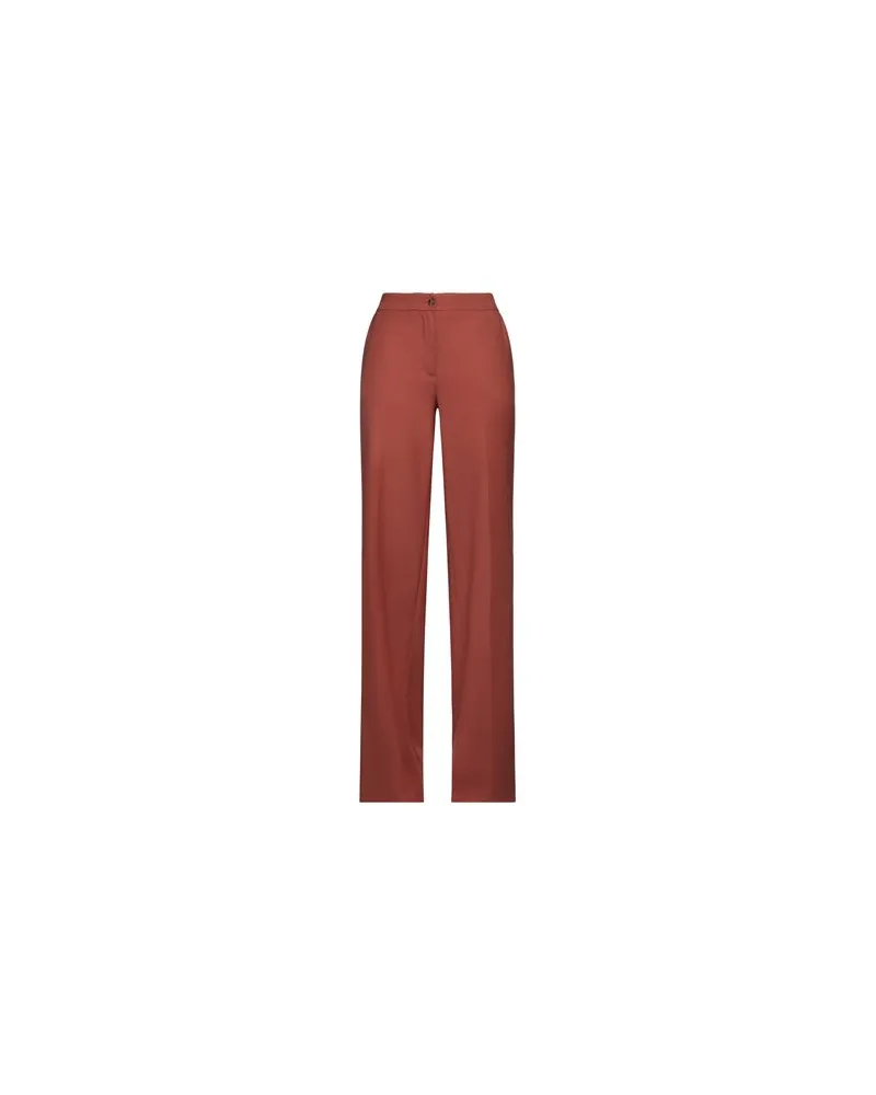Twin-Set HOSEN & RÖCKE - Hosenauf YOOX.COM Rostrot