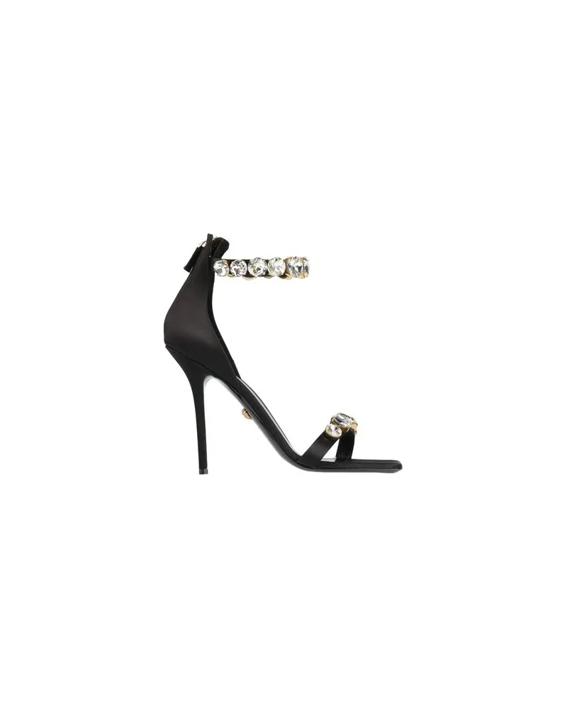 Versace SCHUHE - Sandalenauf YOOX.COM Schwarz
