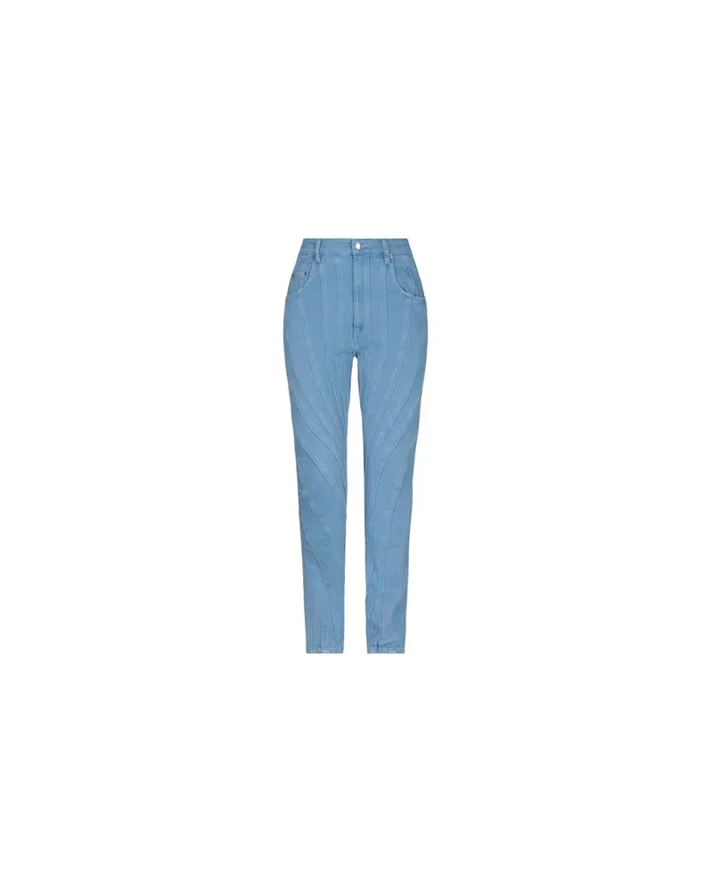 Thierry Mugler HOSEN & RÖCKE - Jeanshosenauf YOOX.COM Blau