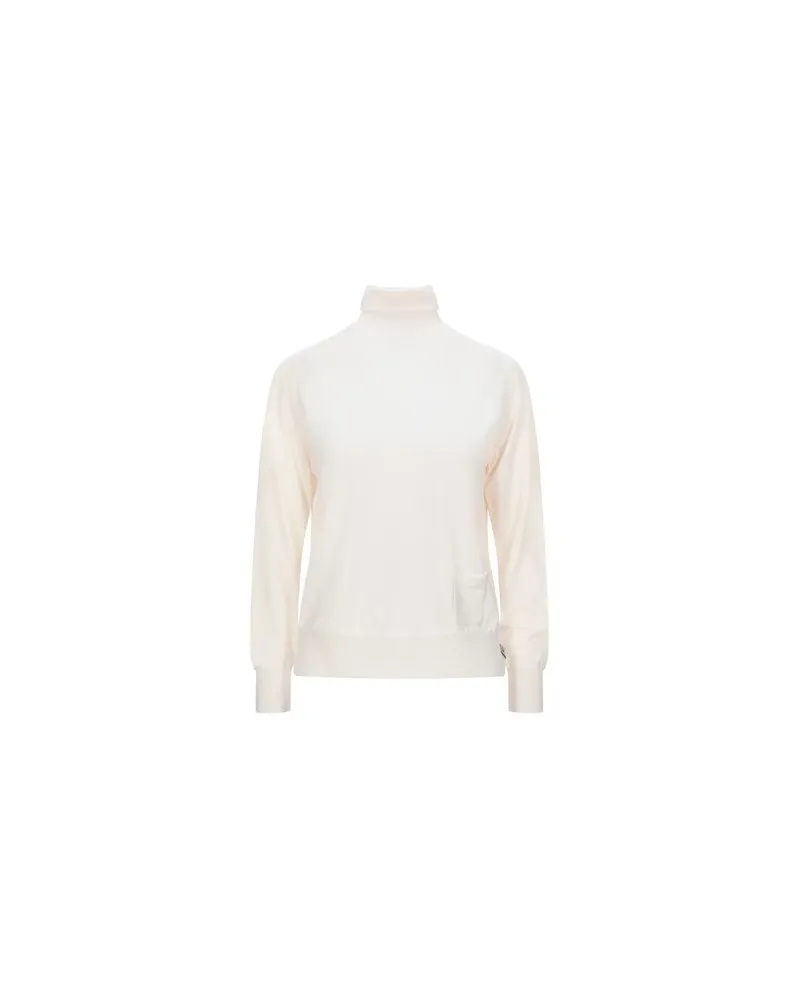 Elisabetta Franchi STRICKWAREN - Rollkragenpulloverauf YOOX.COM Elfenbein