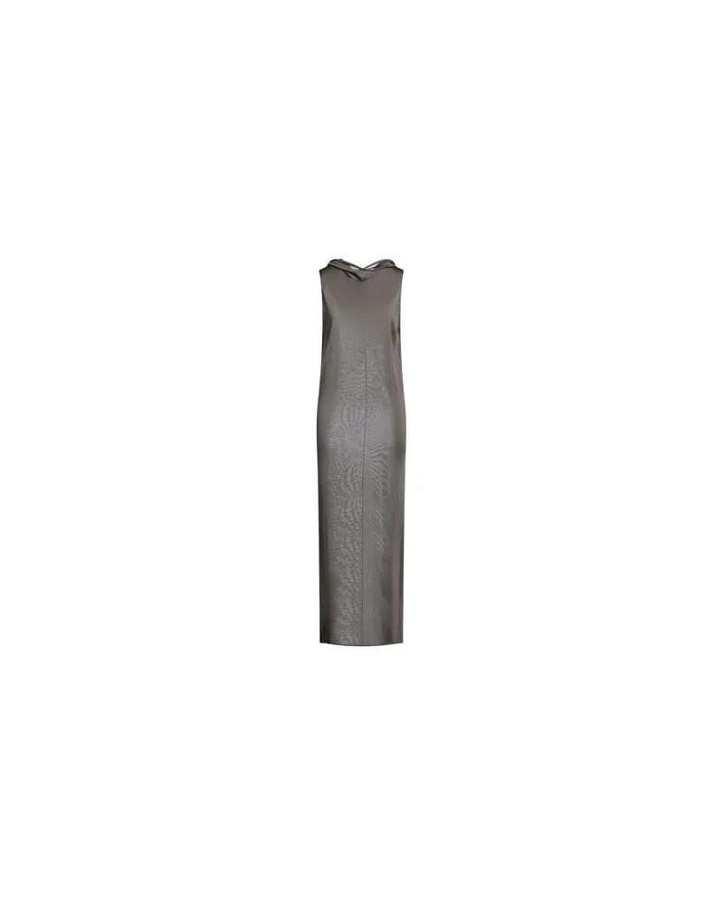 Isabel Benenato KLEIDER - Maxi-Kleiderauf YOOX.COM Blei