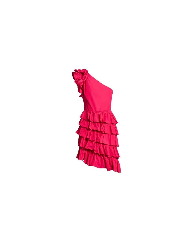 Marchesa KLEIDER - Midi-Kleiderauf YOOX.COM Fuchsia