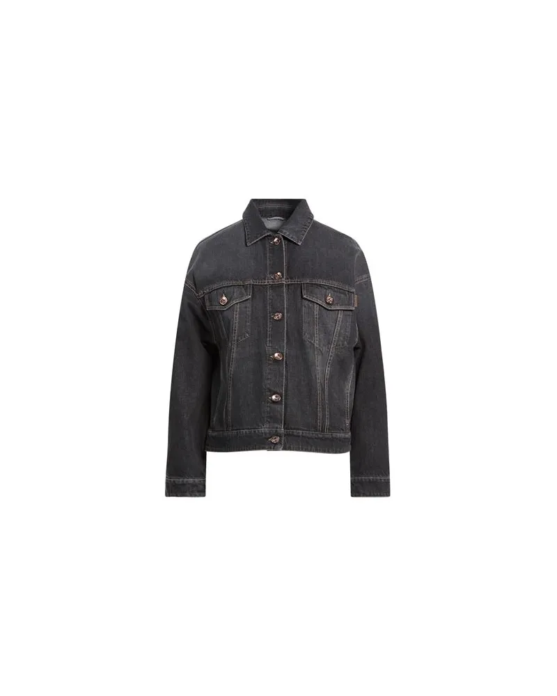 Brunello Cucinelli JACKEN & MÄNTEL - Jeansjacken/Mäntelauf YOOX.COM Schwarz